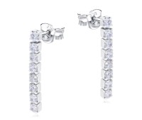 Crystal Shaped Stud Earring STC-2214